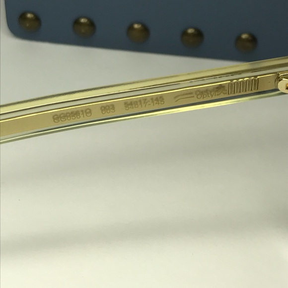 Gucci Men GG0561ON 003 Red CRYSTAL Rectangle/Square Eyeglasses - Picture 15 of 15